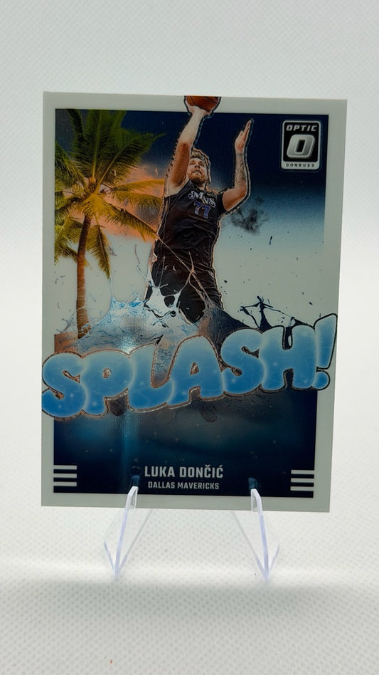 2024 Optic Donruss Optic - Splash! | Luka Doncic