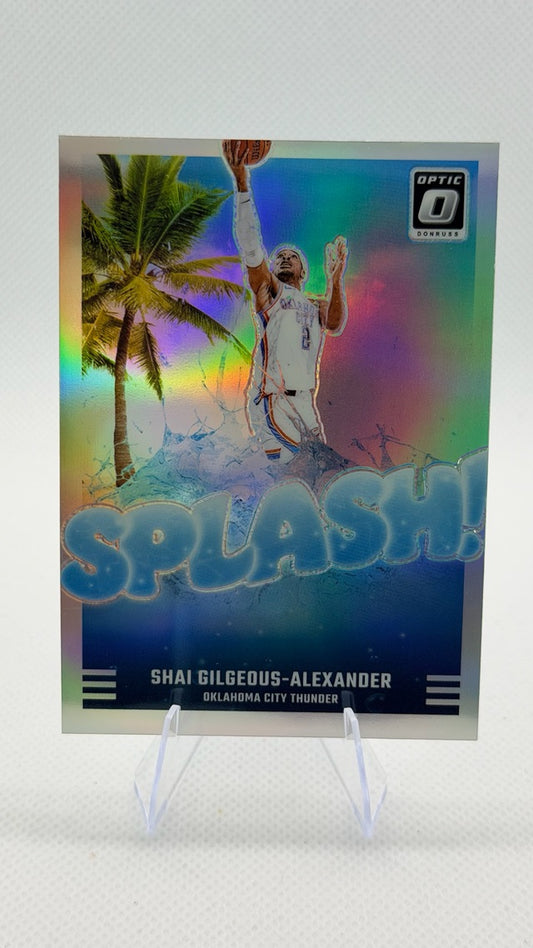 2024 Donruss Optic - Splash! Holo | Shai Gilgeous-Alexander