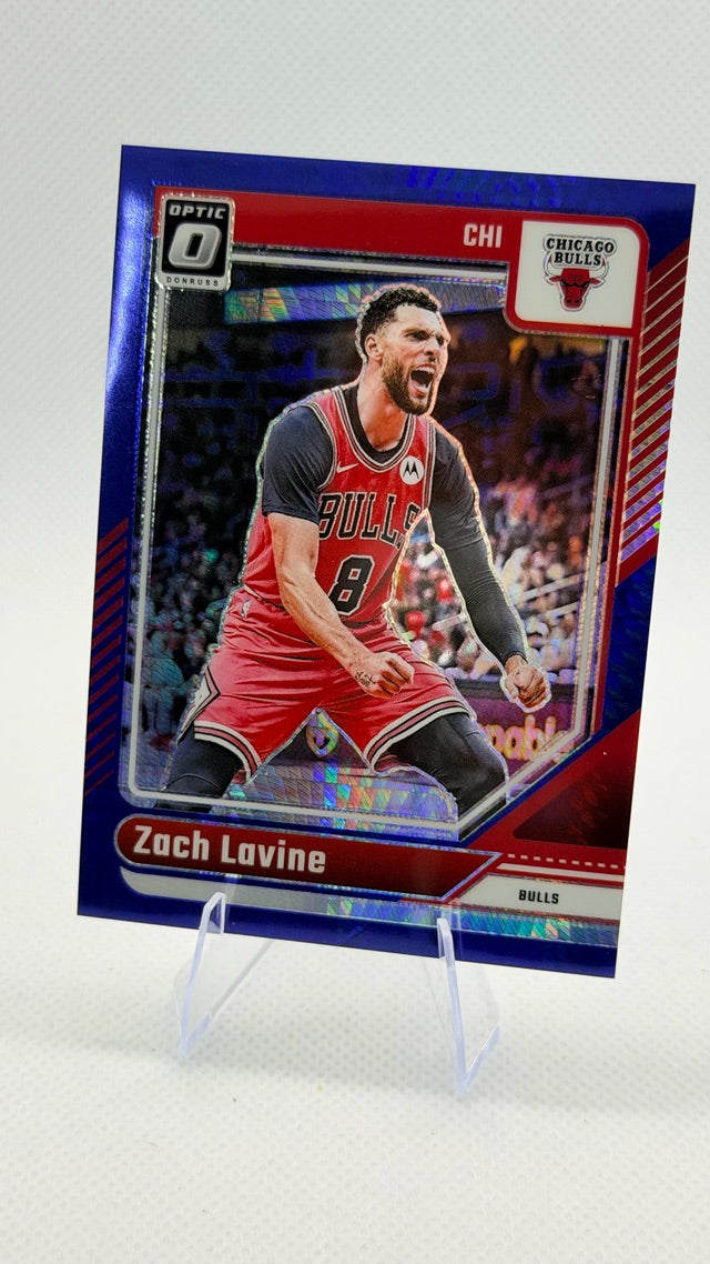 2024 Donruss Optic - Hyper Blue | Zach LaVine