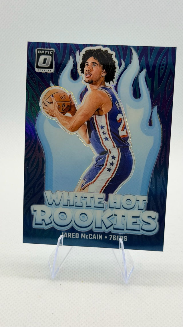 2024 Donruss Optic - White Hot Rookies Purple | Jared McCain