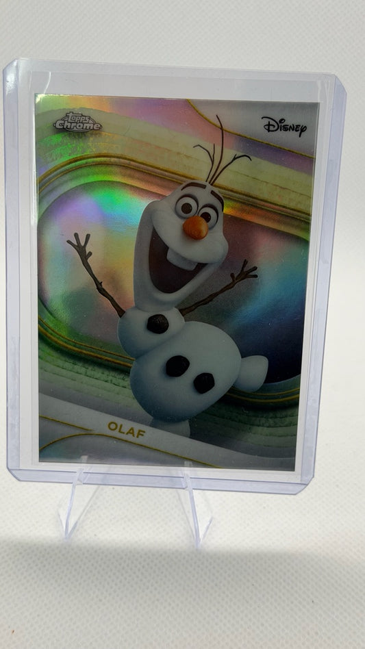 2025 Topps Chrome Disney - Refractor | Olaf