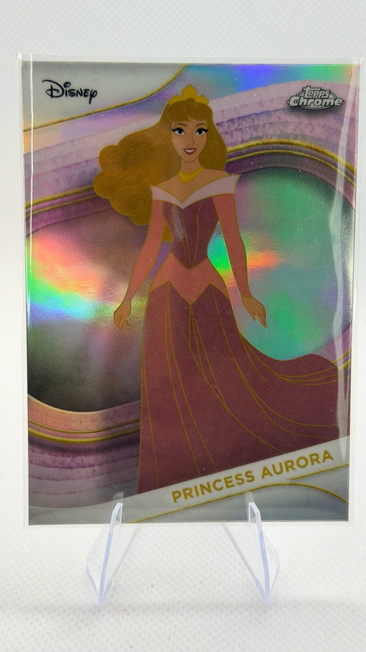 2025 Topps Chrome Disney - Refractor | Princess Aurora