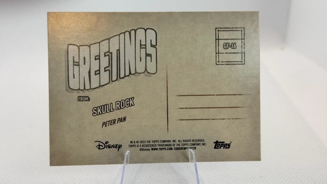 Skull Rock 2025 Topps Topps Disney Wonder #GF-16 (front);Skull Rock 2025 Topps Topps Disney Wonder #GF-16 (back)