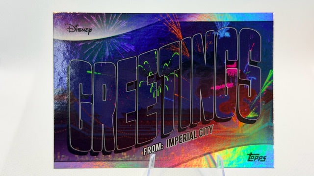 Imperial City 2025 Topps Greetings From #GF-8 (front);Imperial City 2025 Topps Greetings From #GF-8 (back)