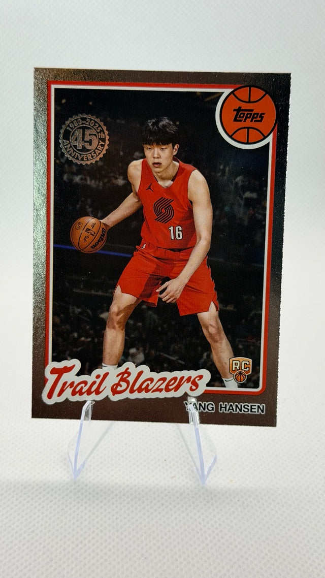 Yang Hanson 2025-26 Topps Flagship #80BK-62 (front);Yang Hanson 2025-26 Topps Flagship #80BK-62 (back)