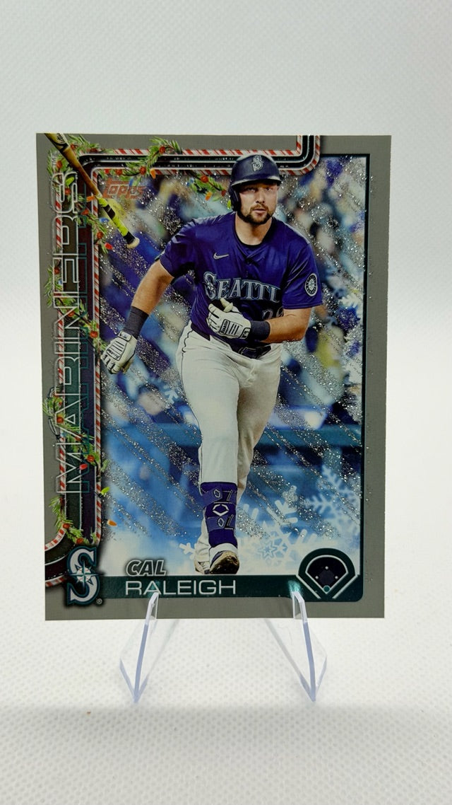 Cal Raleigh 2025 Topps Flagship ##H54 (front);Cal Raleigh 2025 Topps Flagship ##H54 (back)
