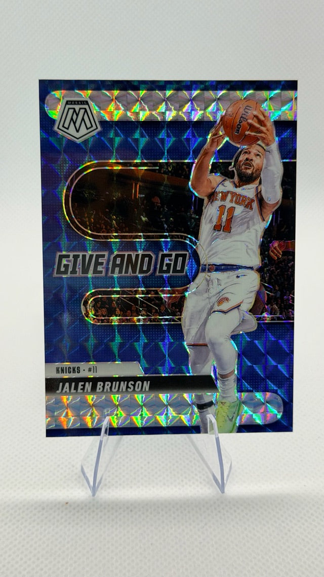 Jalen Brunson 2024-25 Panini Give and Go Mosaic #11