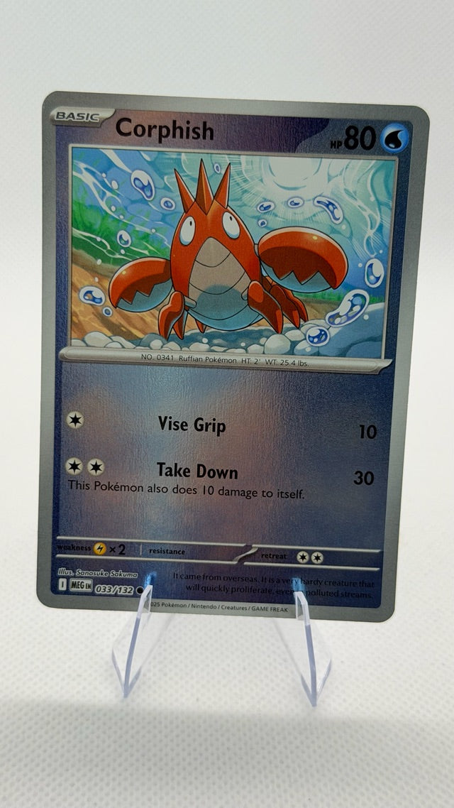 Corphish 2025  ME01: Mega Evolution #033/132