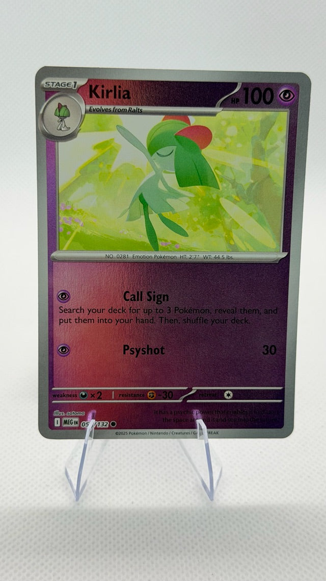 Kirlia 2025  ME01: Mega Evolution #059/132