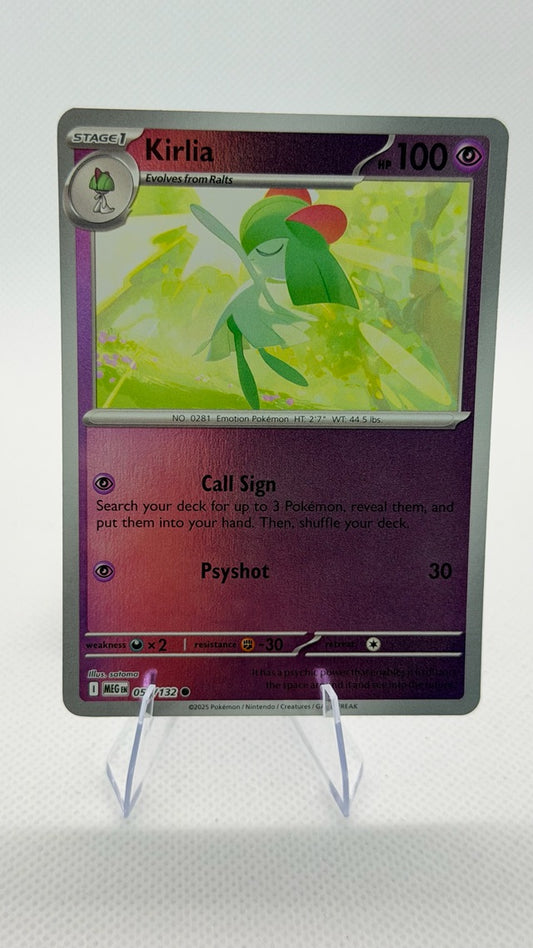 Kirlia 2025  ME01: Mega Evolution #059/132