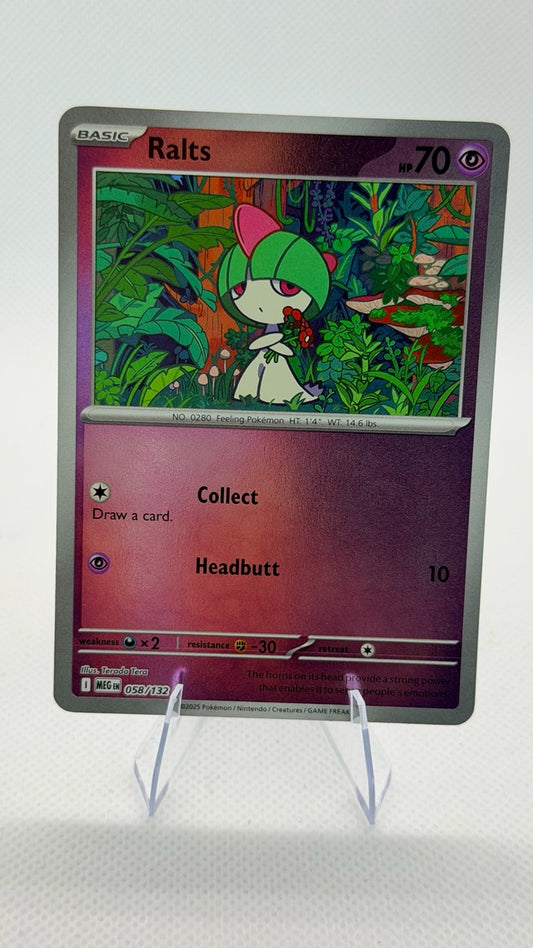 Ralts 2025  ME01: Mega Evolution #058/132
