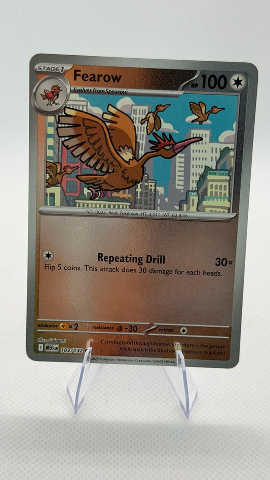 Fearow 2025  ME01: Mega Evolution #103/132