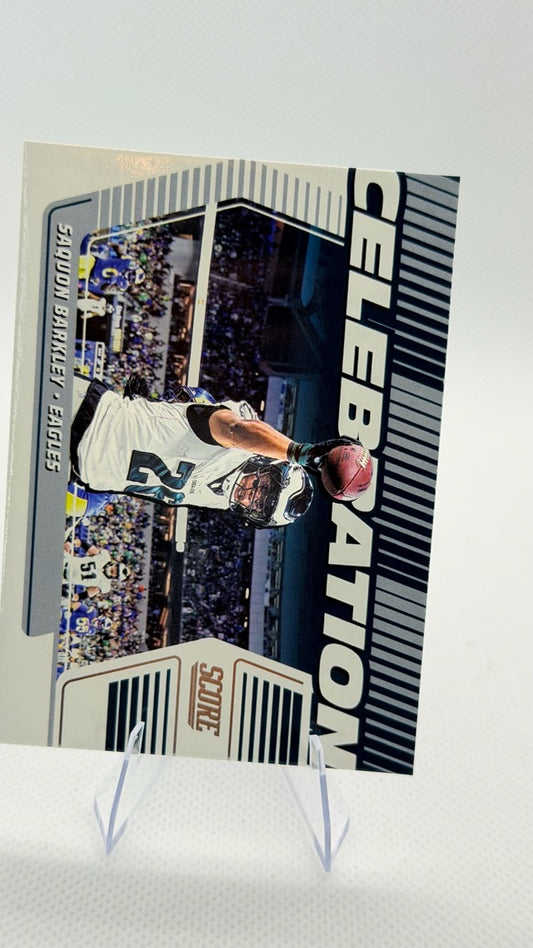 Saquon Barkley 2025 Score Celebration #C-SBA