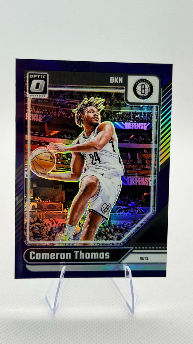 Cameron Thomas 2024-25 Donruss Donruss Optic #80