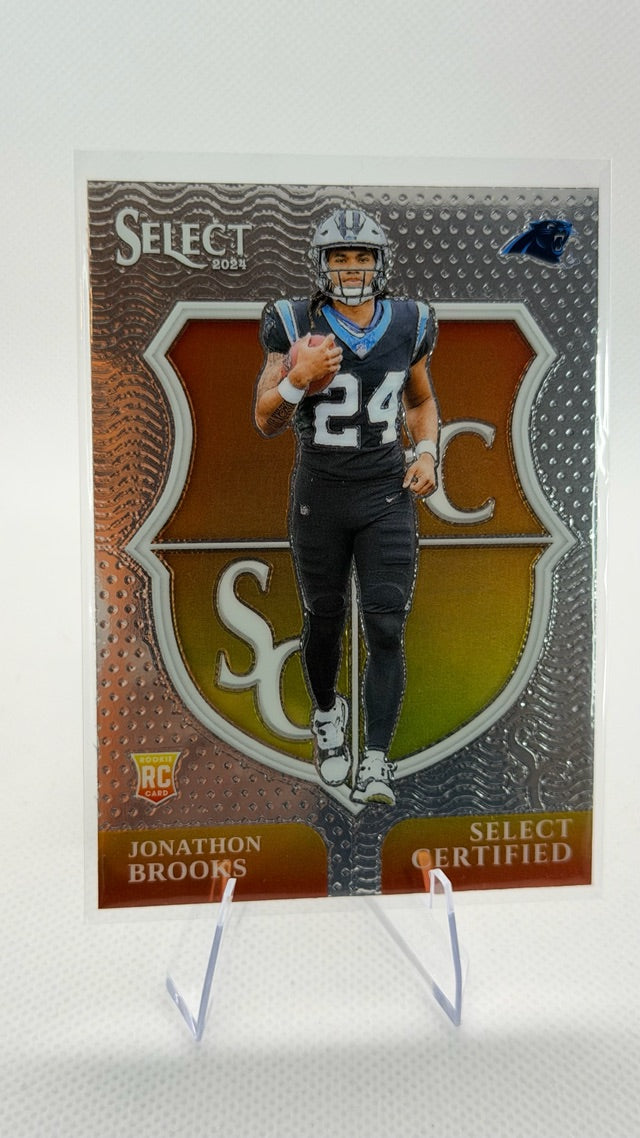 Jonathon Brooks 2024 Select Select Certified Rookies #17