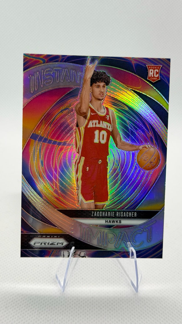 Zaccharie Risacher 2024-25 Prizm Panini Prizm #21
