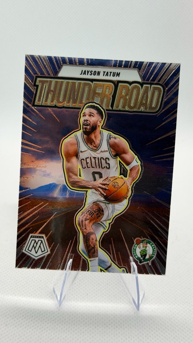 Jayson Tatum 2024-25 Panini Thunder Road #6