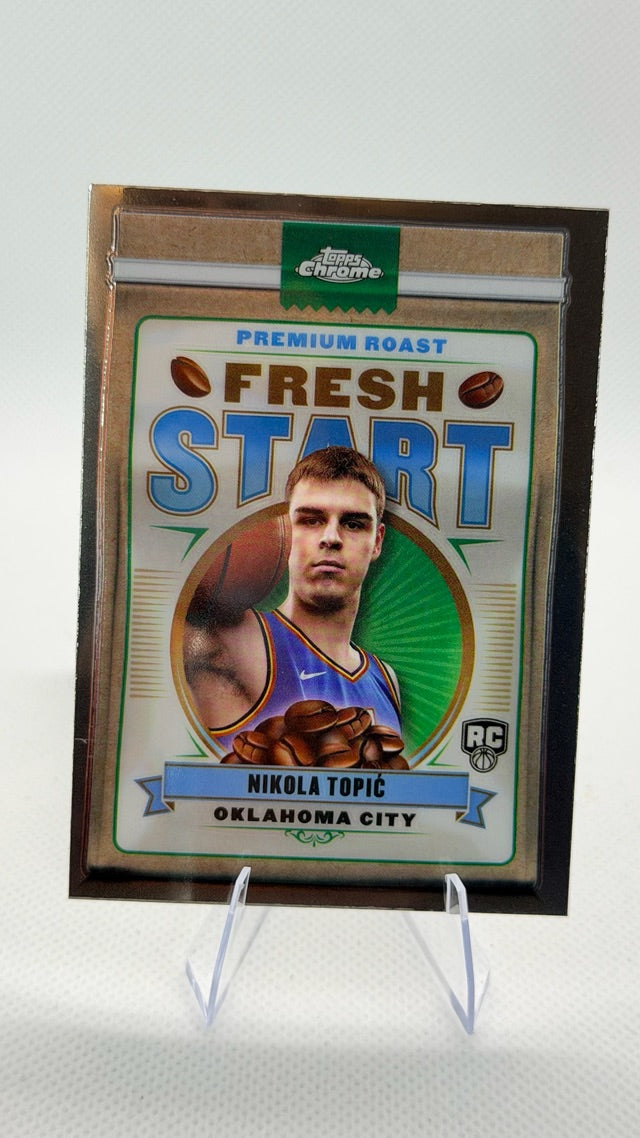 Nikola TopiÄ‡ 2024-25 Topps Fresh Start #FS-9