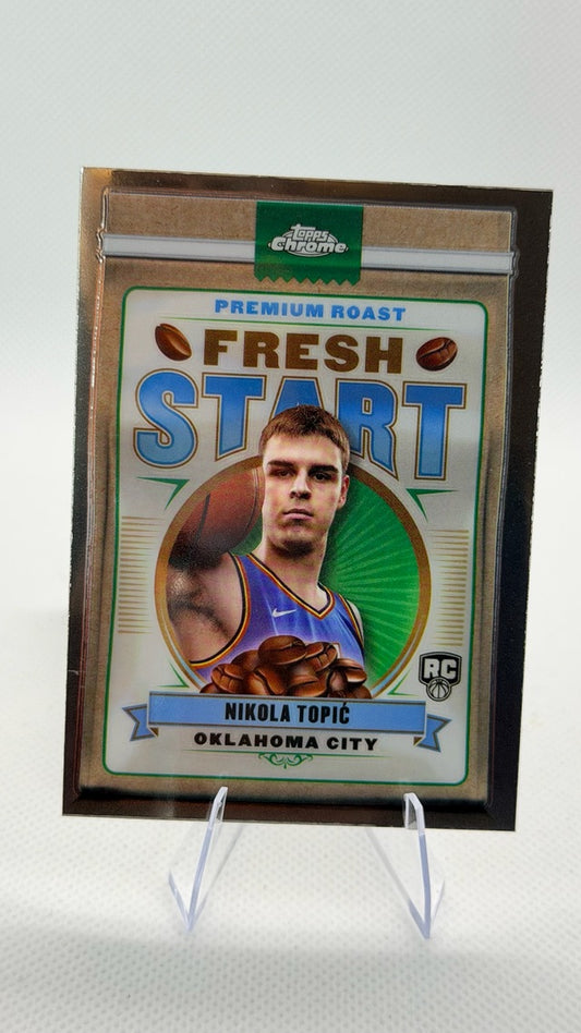 Nikola TopiÄ‡ 2024-25 Topps Fresh Start #FS-9