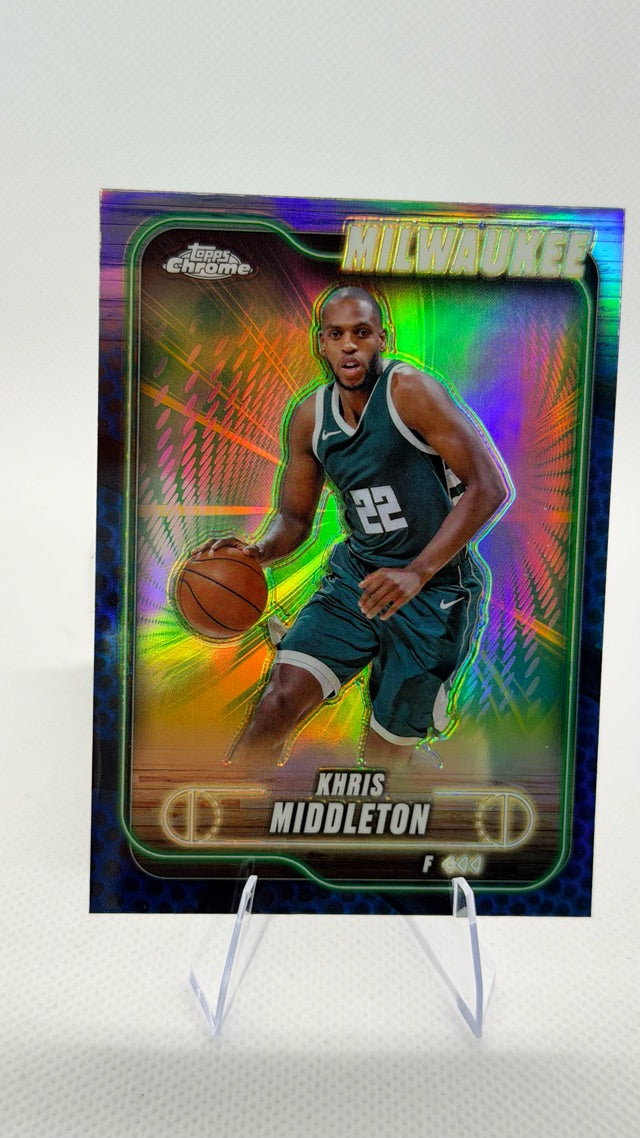 Khris Middleton 2024-25 Topps Topps Chrome #75