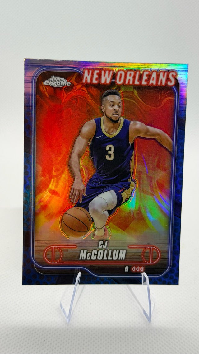 CJ McCollum 2024-25 Topps Topps Chrome #157