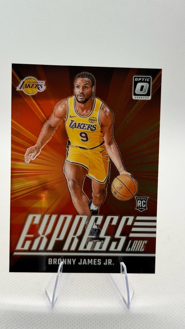 Bronny James Jr. 2024-25 Optic Express Lane #4