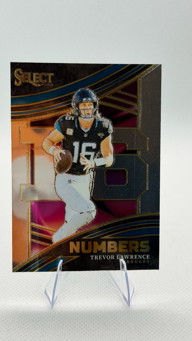 Trevor Lawrence 2023 Panini Numbers #NMB-TLA