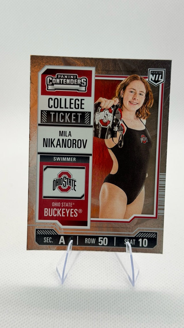Mila Nikanorov 2025 Panini Diamond Plate #24