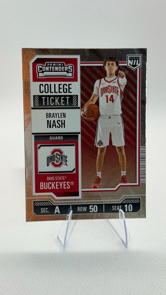 Braylen Nash 2025 Panini Diamond Plate #17