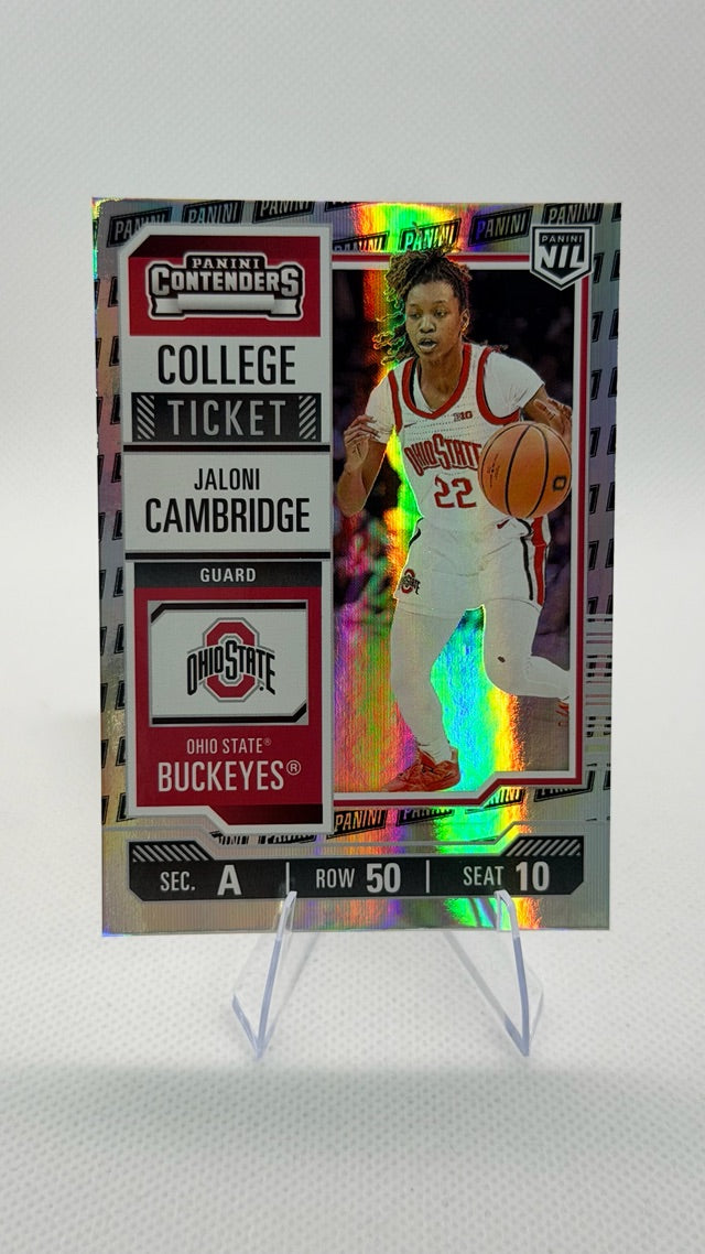 Jaloni Cambridge 2025 Panini Panini Ohio State University - Panini #27