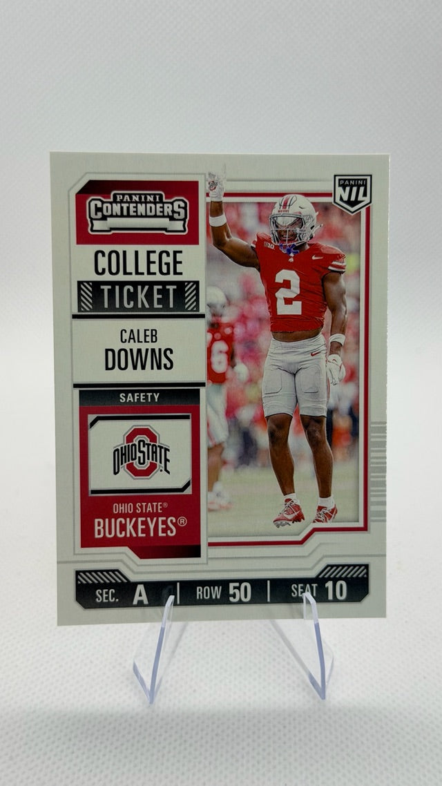 Caleb Downs 2025 Panini Panini Ohio State University #3