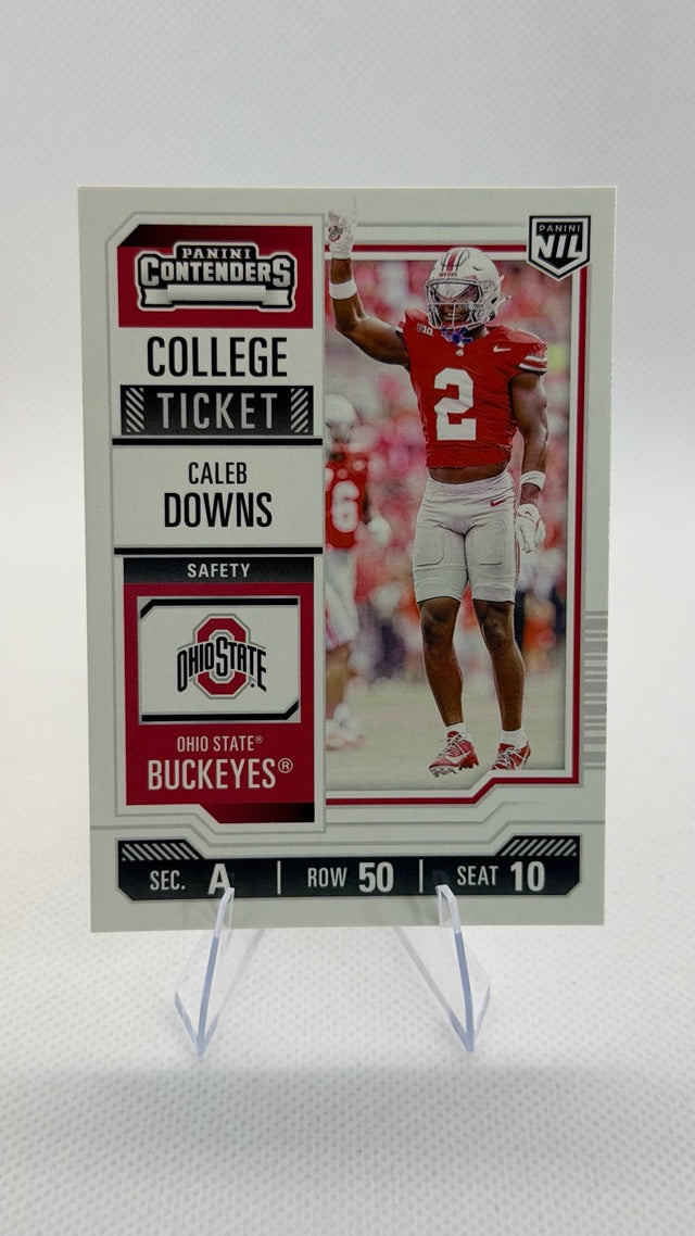 Caleb Downs 2025 Panini Panini Ohio State University #3