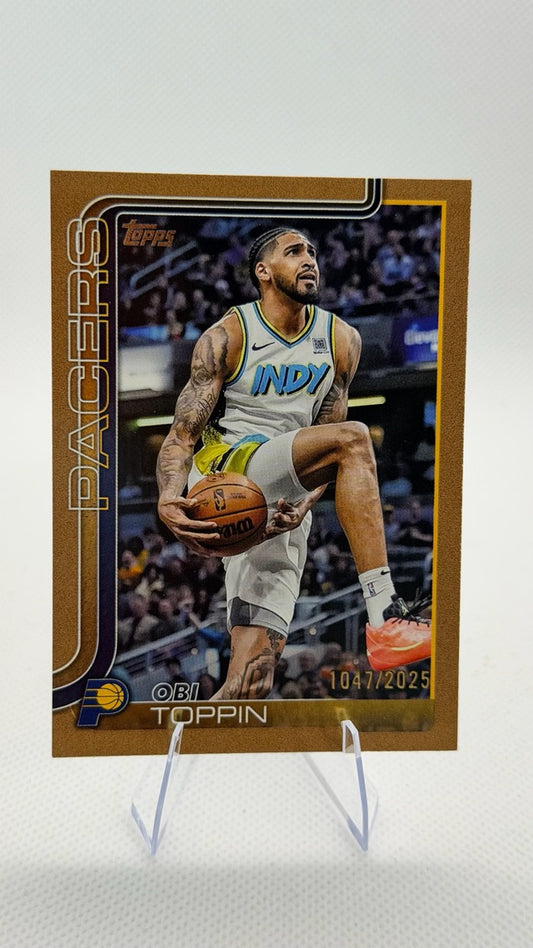 Obi Toppin 2025-26 Topps Flagship #51