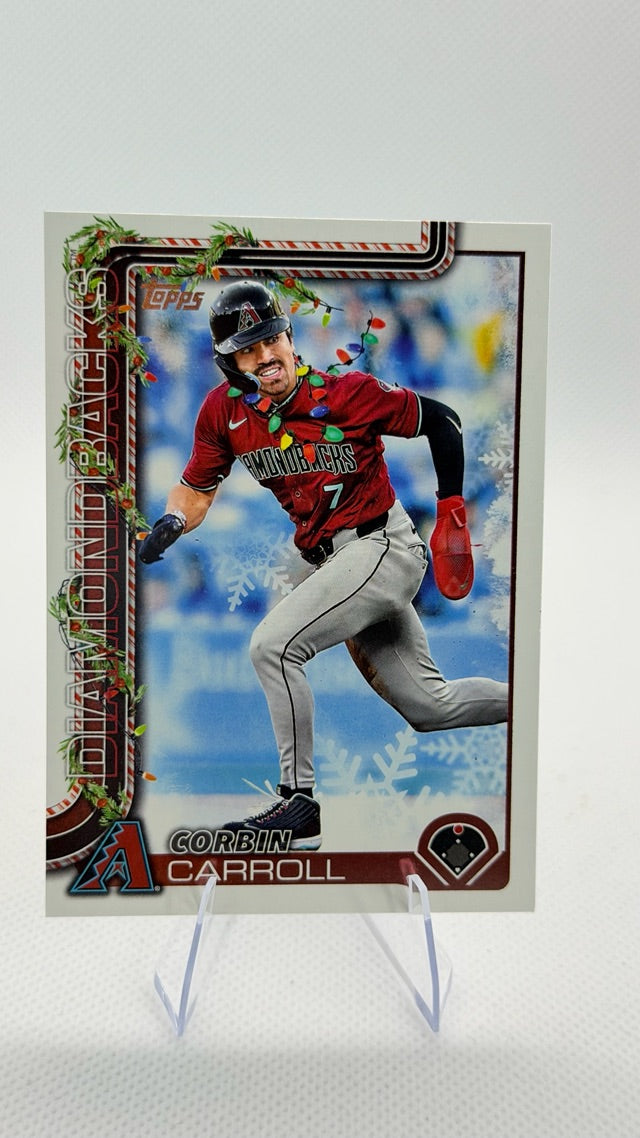 Corbin Carroll 2025 Topps Topps Holiday #H158b