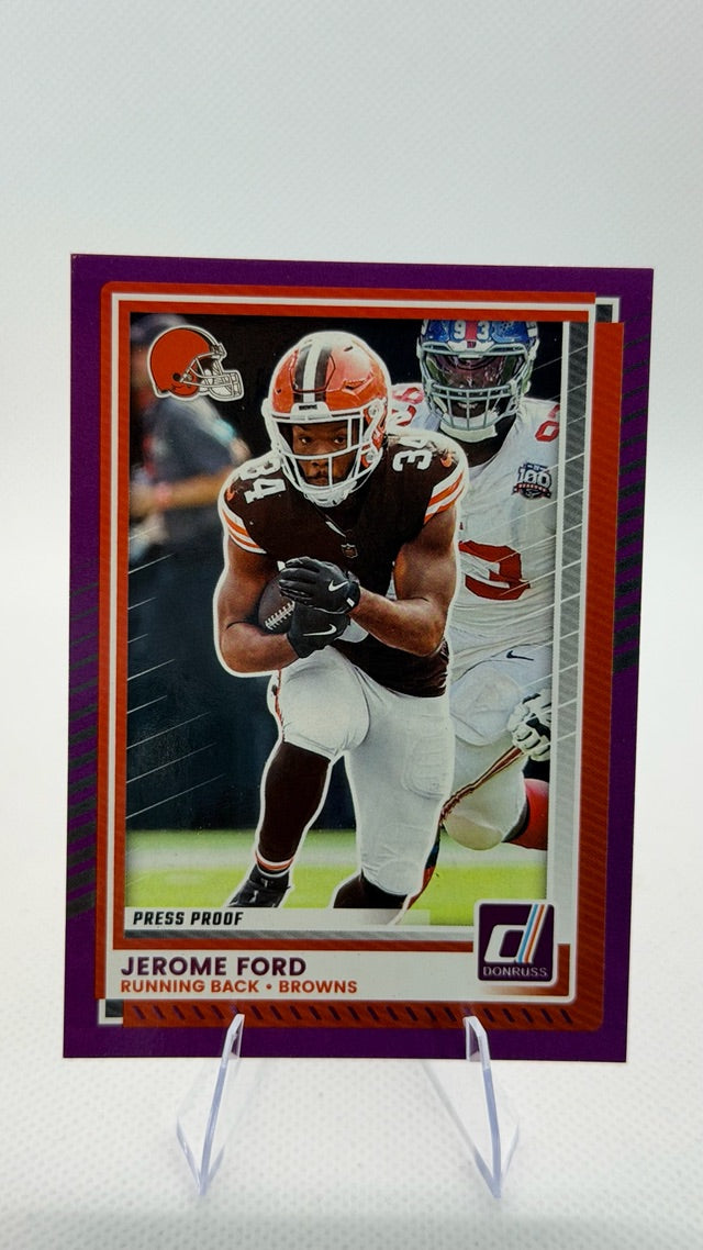 Jerome Ford 2025 Donruss Donruss #84