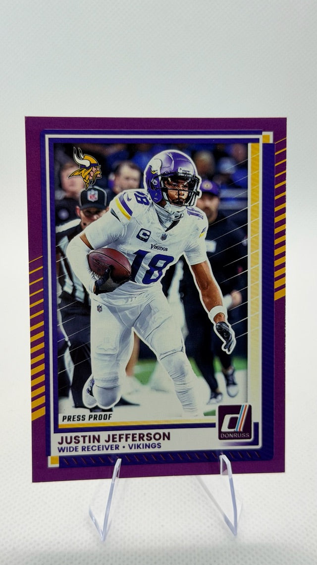 Justin Jefferson 2025 Donruss Donruss #242