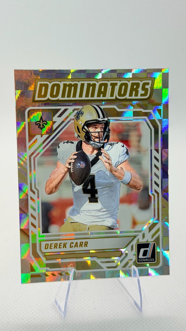 Derek Carr 2025 Donruss Dominators #DOM-DCR