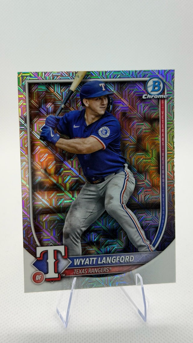 Wyatt Langford 2025 Bowman Bowman Chrome #36