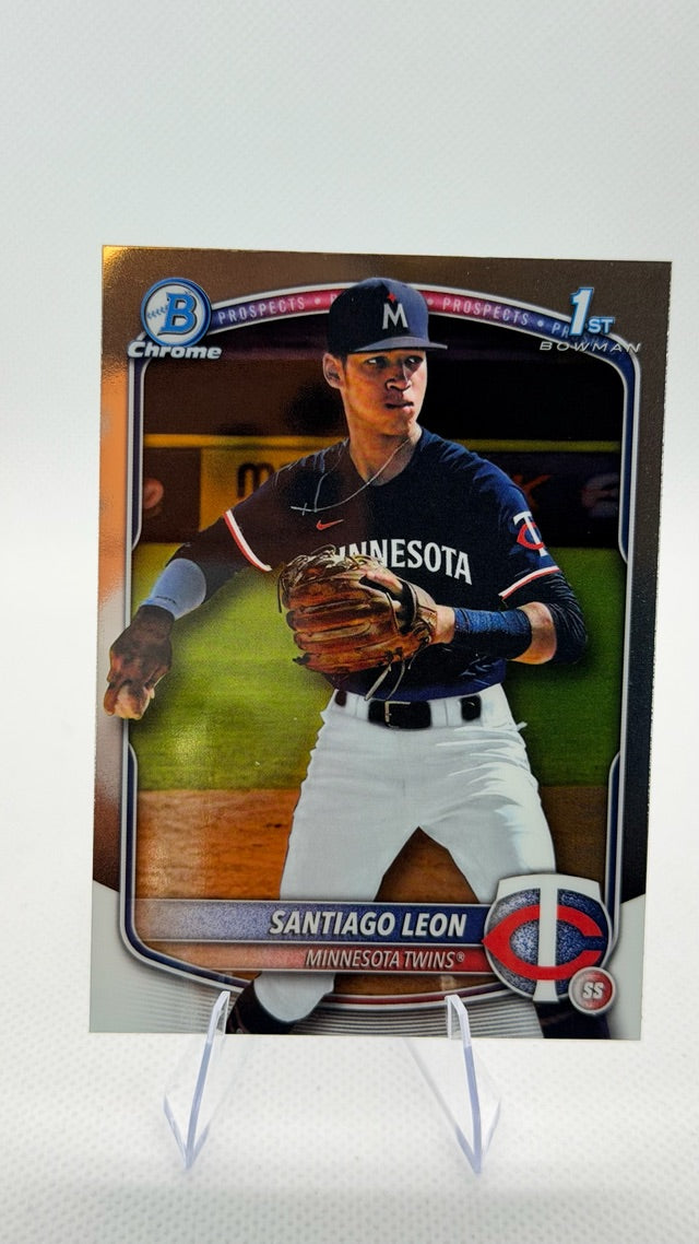 Santiago Leon 2025 Bowman Prospects #BCP-247