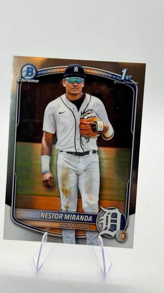 Nestor Miranda 2025 Bowman Prospects #BCP-217