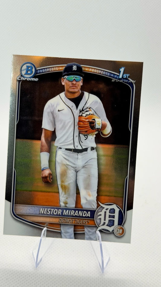 Nestor Miranda 2025 Bowman Prospects #BCP-217
