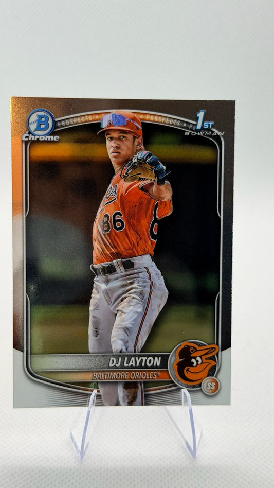 DJ Layton 2025 Bowman Prospects #BCP-252
