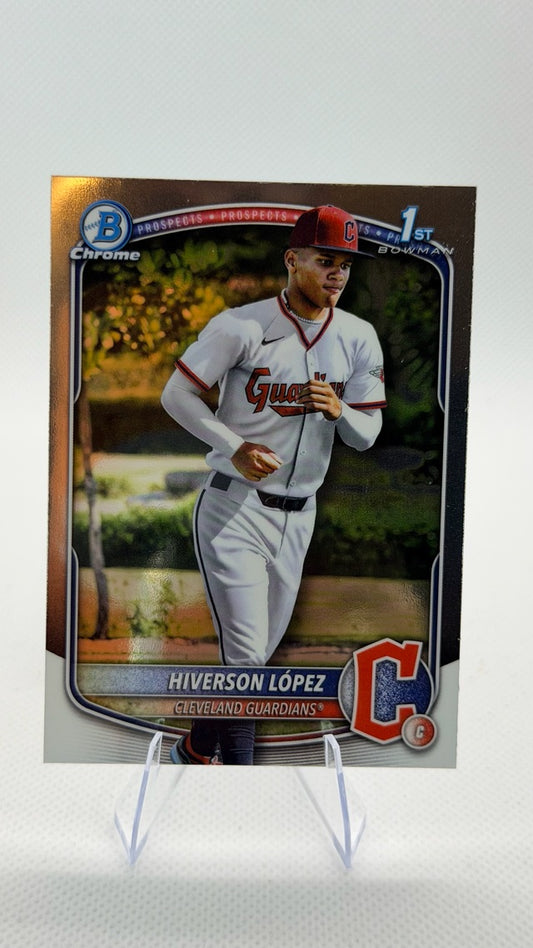 Hiverson LÃ³pez 2025 Bowman Prospects #BCP-196