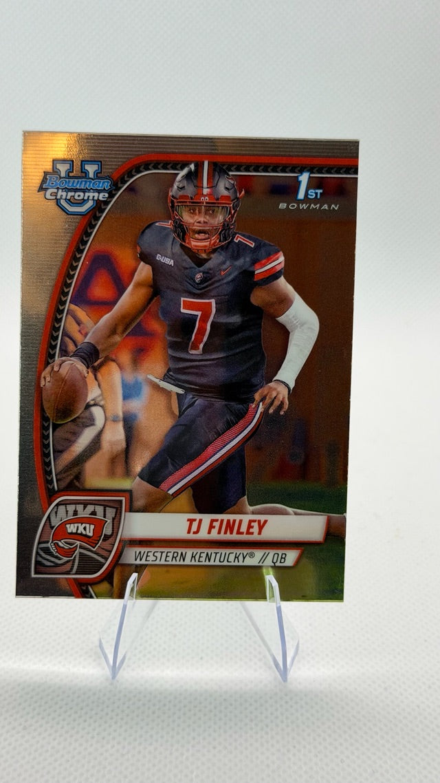 TJ Finley 2024 Bowman Bowman University Chrome #191
