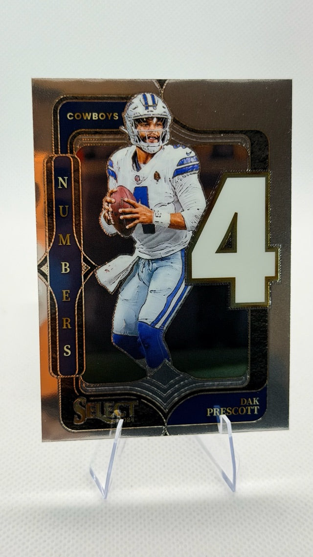 Dak Prescott 2024 Panini Select Numbers #14