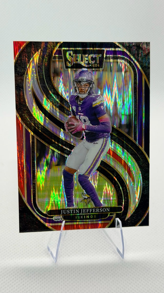 Justin Jefferson 2024 Prizm Panini Select #174