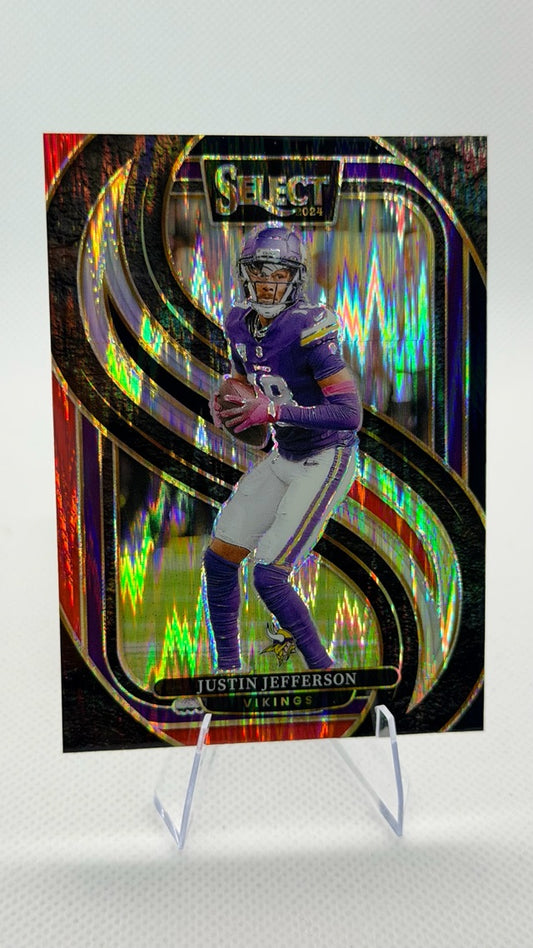 Justin Jefferson 2024 Prizm Panini Select #174