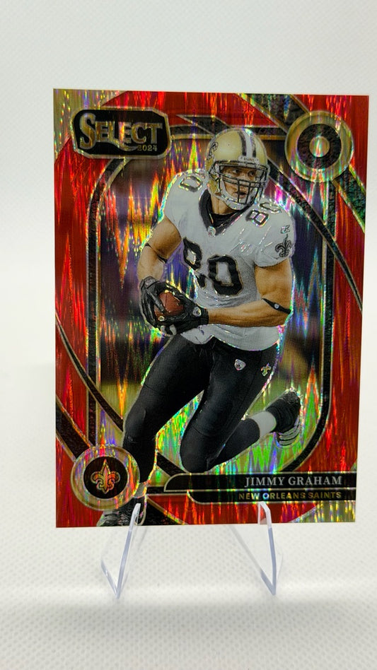 Jimmy Graham 2024 Select Panini Select #269 (front);Jimmy Graham 2024 Select Panini Select #269 (back)