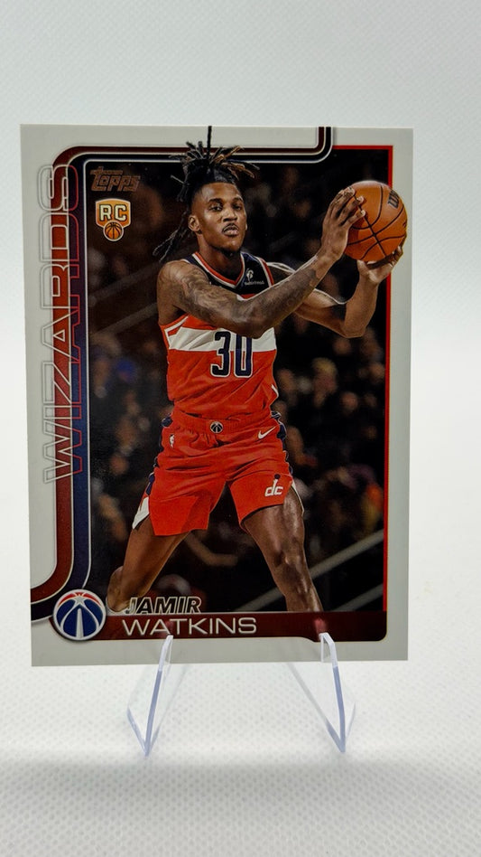 Jamir Watkins 2025-26 Topps Flagship #244