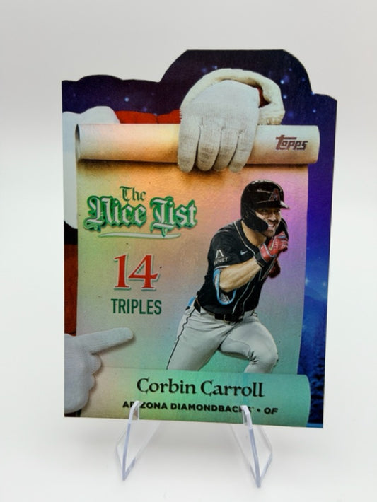 Corbin Carroll 2025 Topps Topps Holiday #MNL-9